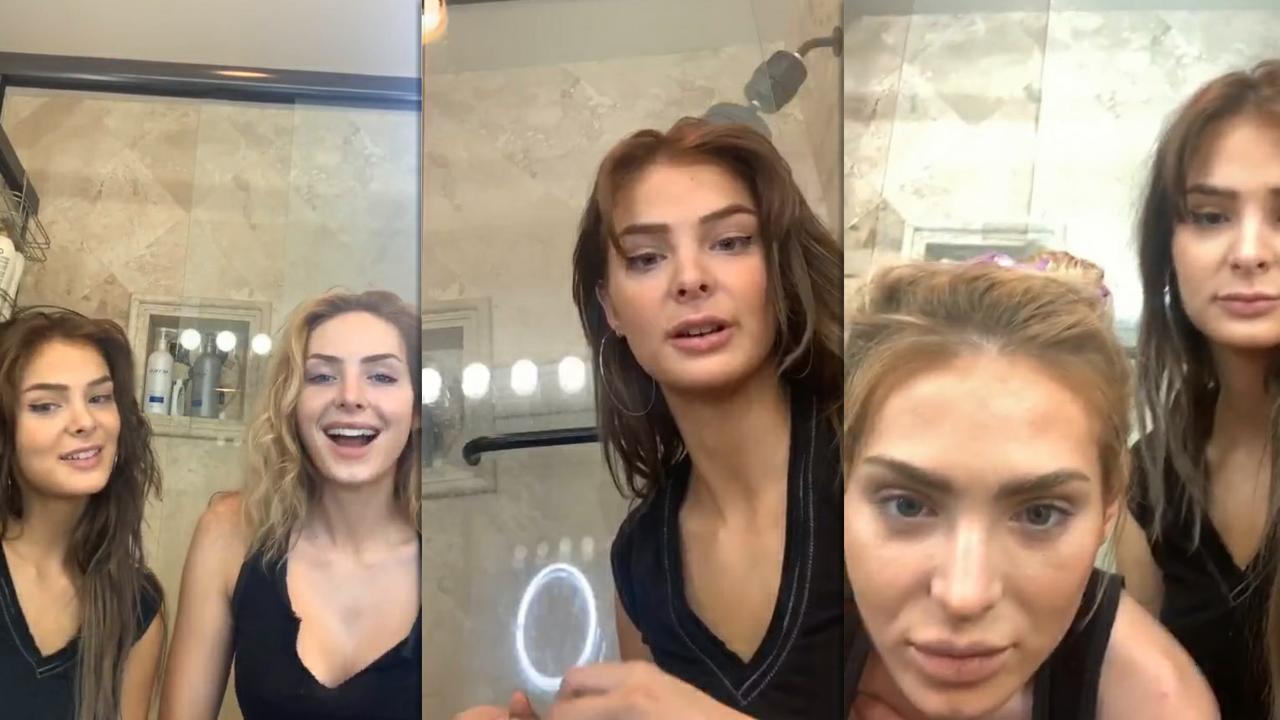 Brighton Sharbino's Instagram Live Stream with her sister Saxon Sharbino from July 28th 2020.