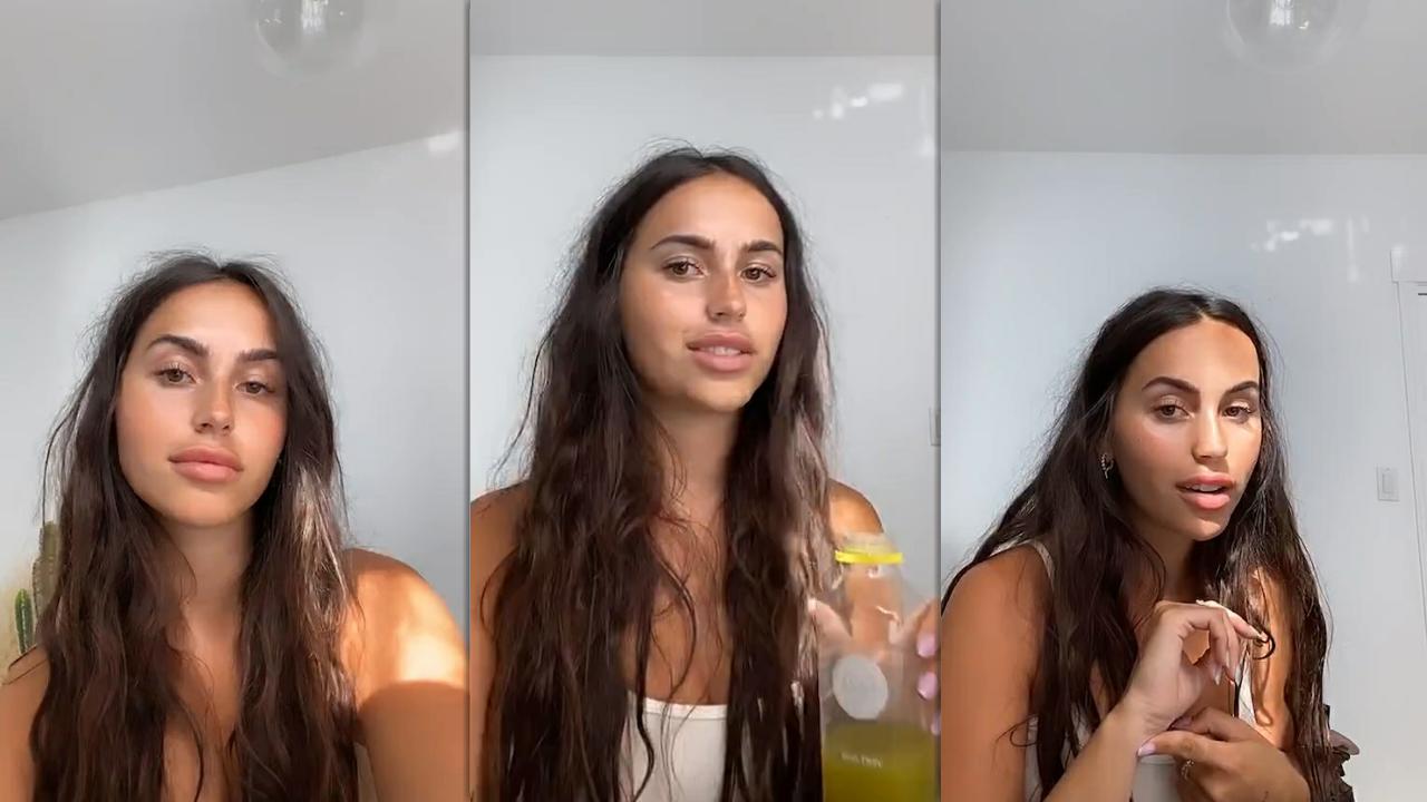 Claudia Tihan's Instagram Live Stream from July 1st 2020.