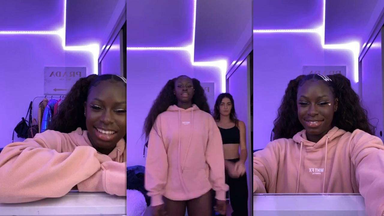 Diarra Sylla's Instagram Live Stream from July 9th 2020.