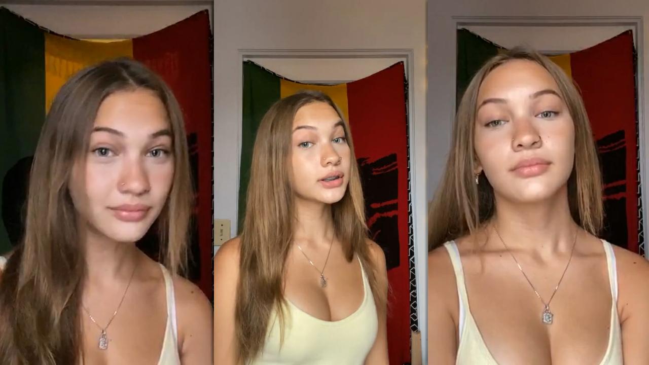 Hali'a Beamer's Instagram Live Stream from July 26th 2020.