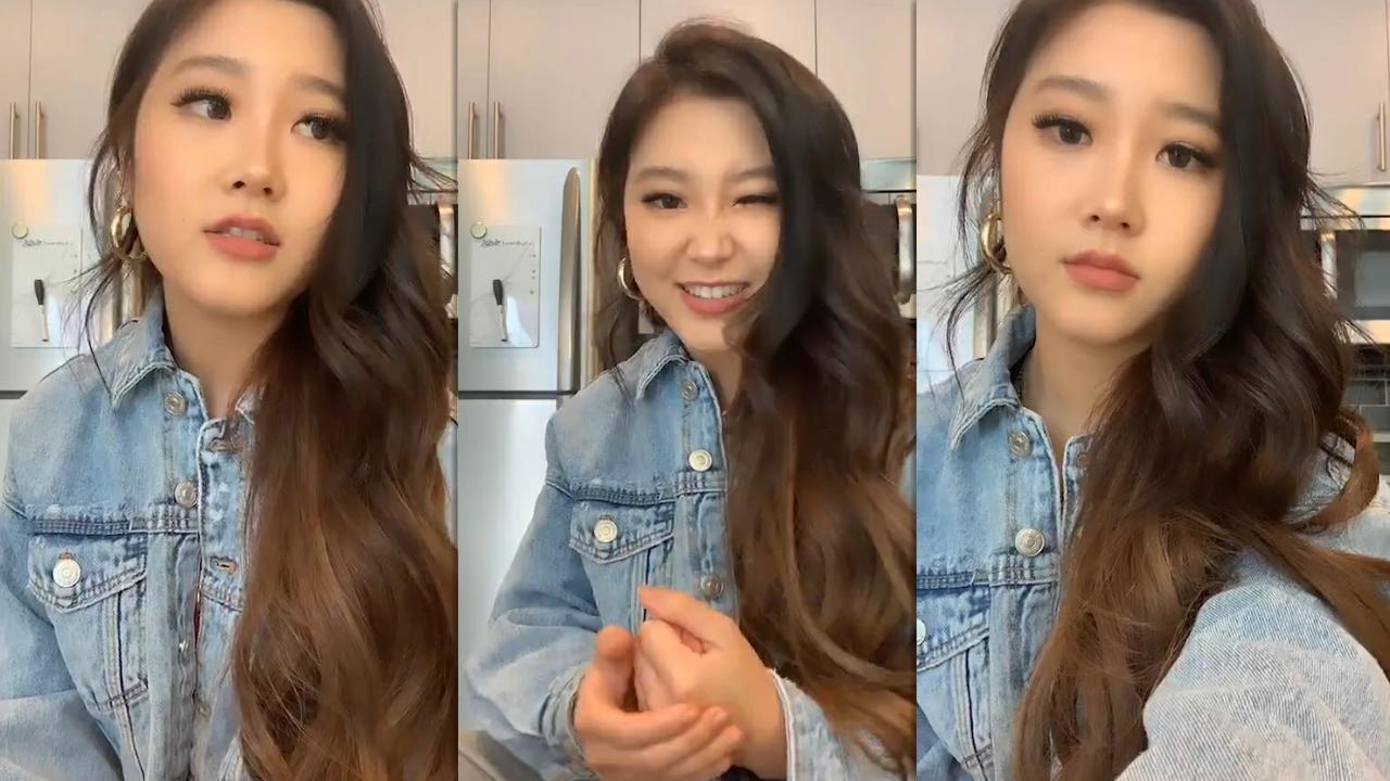 Heyoon Jeong's Instagram Live Stream from July 9th 2020.