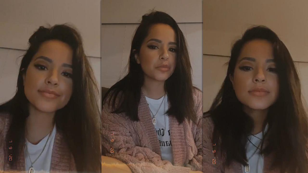 Becky G's Instagram Live Stream from July 9th 2020.