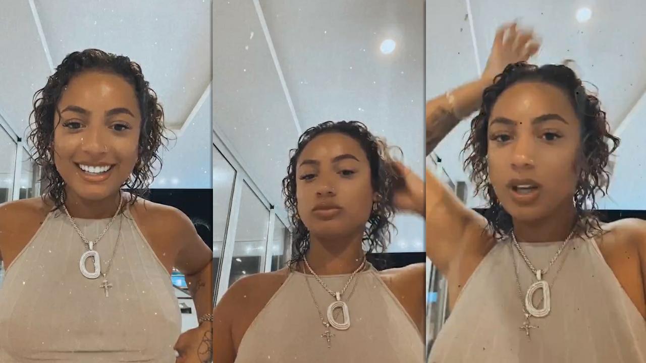 DaniLeigh's Instagram Live Stream from July 28th 2020.