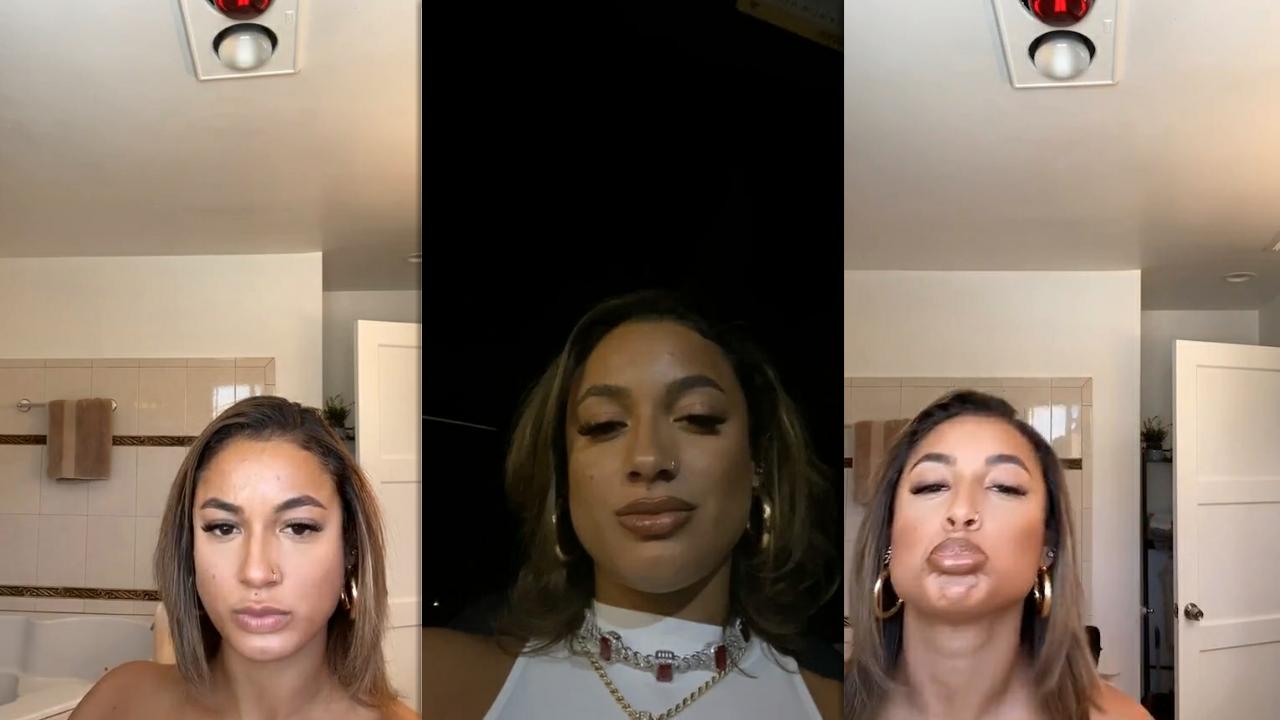 DaniLeigh's Instagram Live Stream from July 4th 2020.