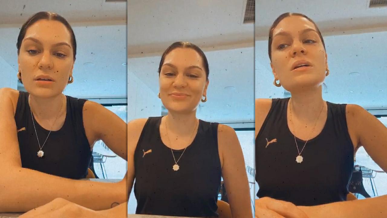 Jessie J's Instagram Live Stream from July 13th 2020.