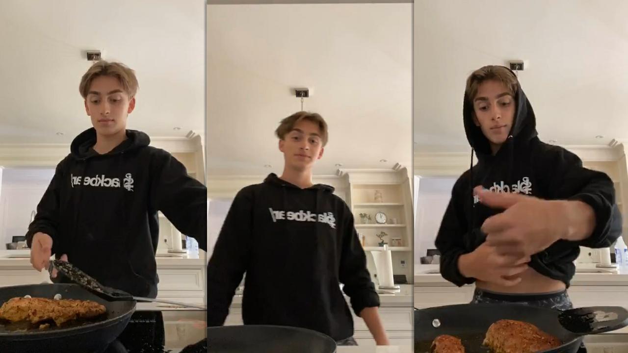 Johnny Orlando's Instagram Live Stream from July 17th 2020.
