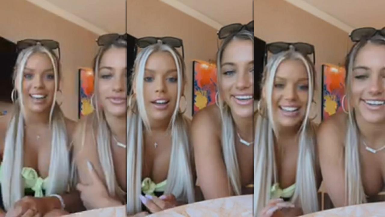 Kaylyn Slevin's Instagram Live Stream from July 3rd 2020.