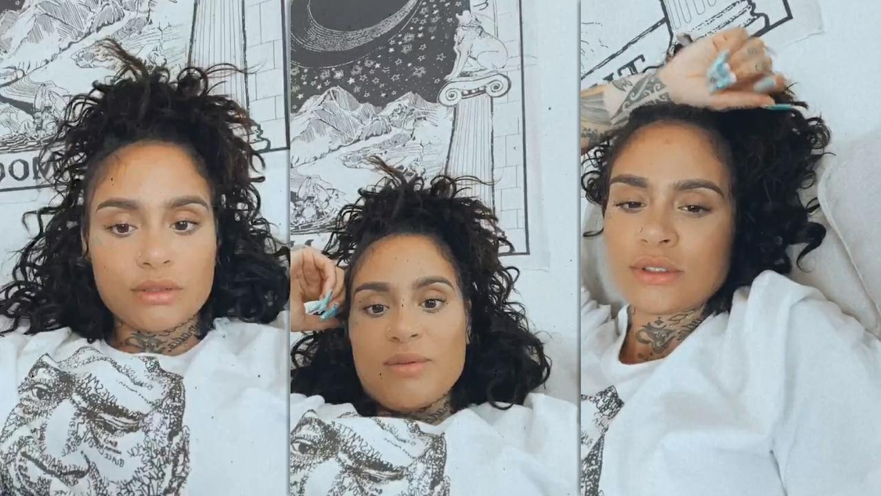 Kehlani's Instagram Live Stream from July 8th 2020.