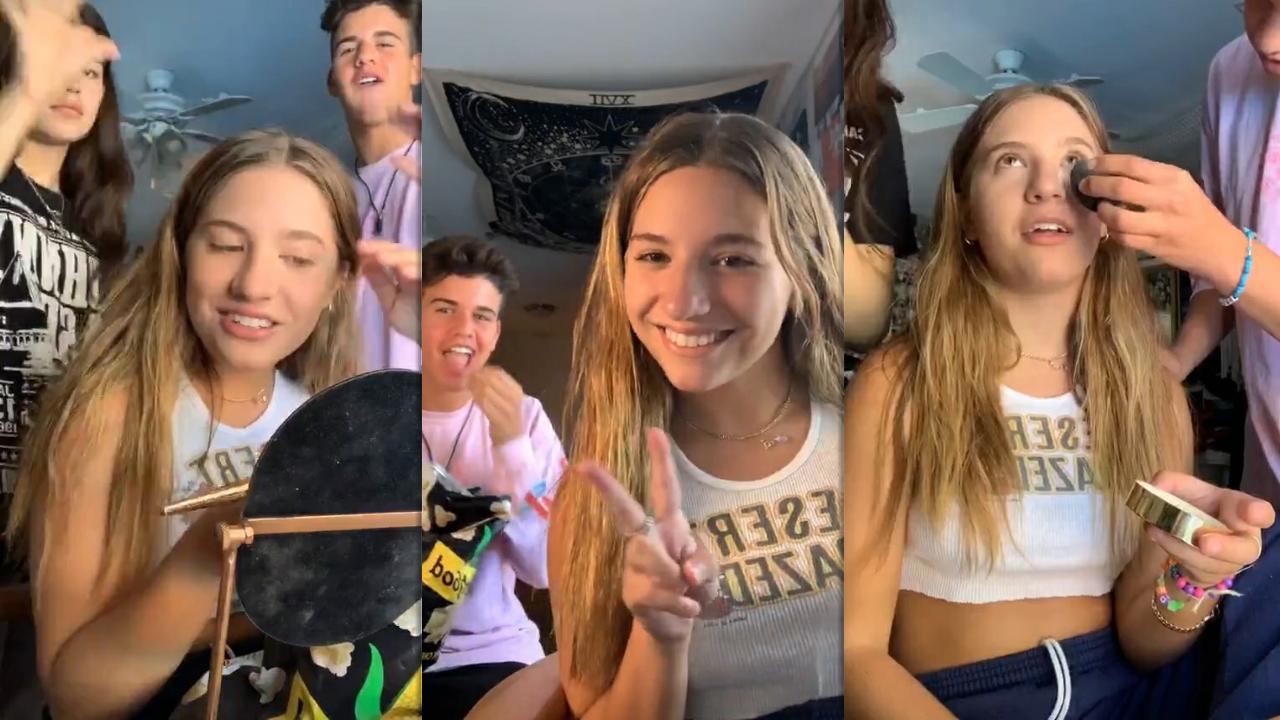 Mackenzie Ziegler's Instagram Live Stream from July 11th 2020.