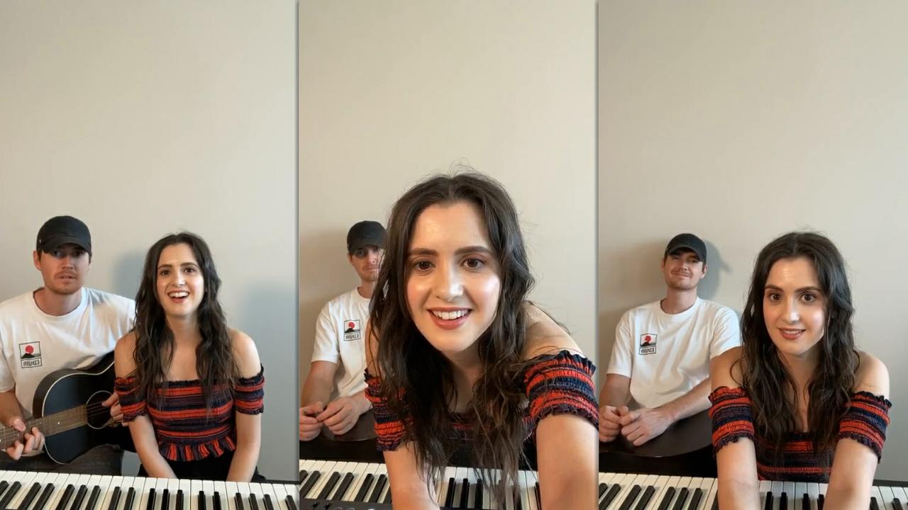 Laura Marano's Instagram Live Stream from July 9th 2020.
