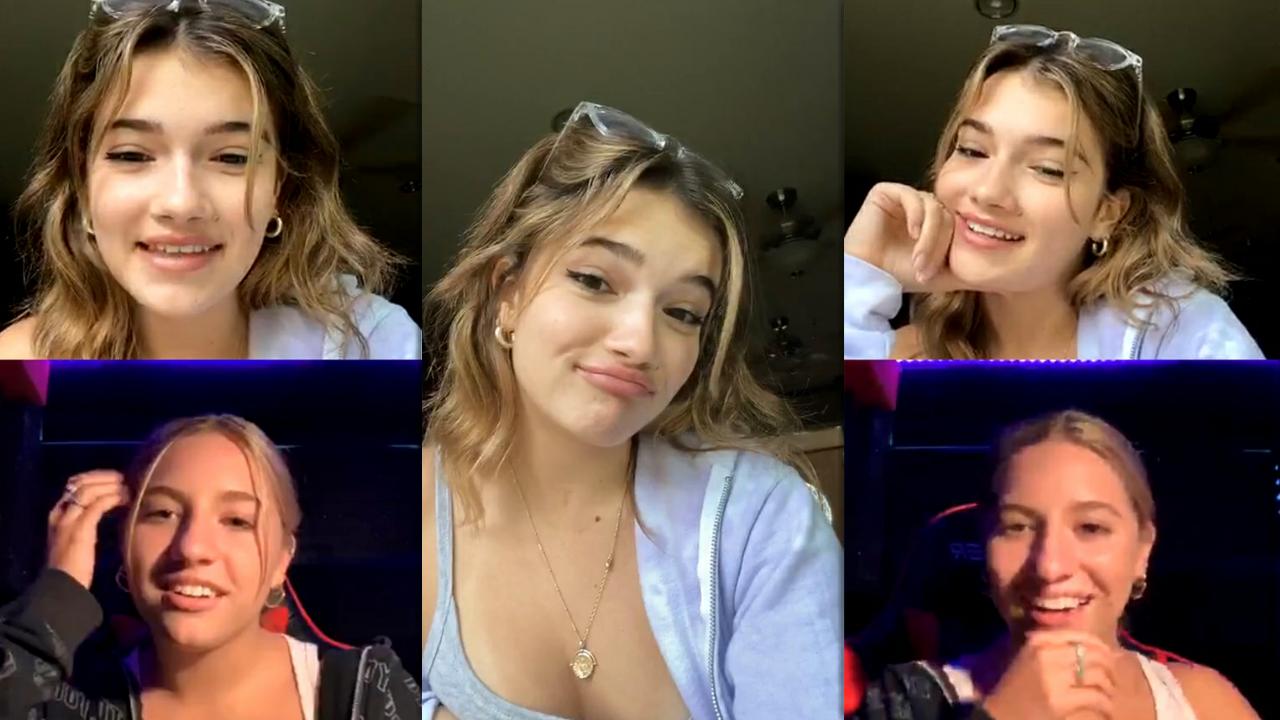 Lexi Jayde's Instagram Live Stream with Kenzie from July 23th 2020.