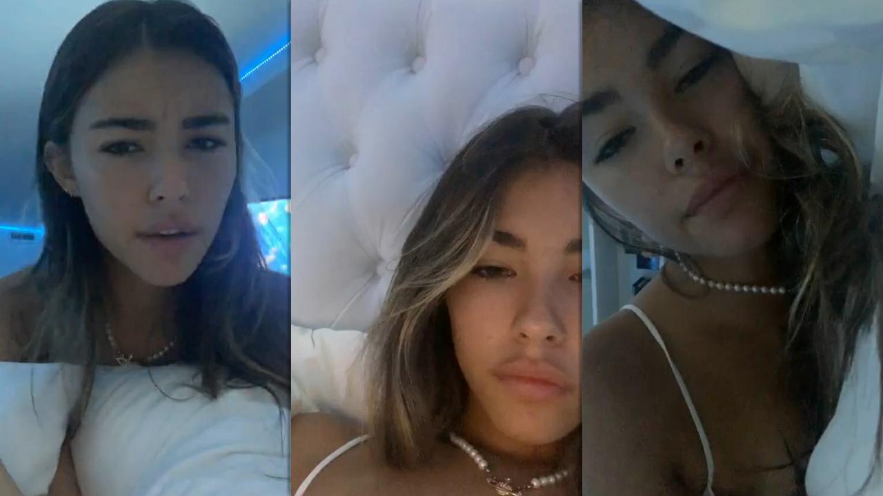 Madison Beer's Instagram Live Stream from July 18th 2020.