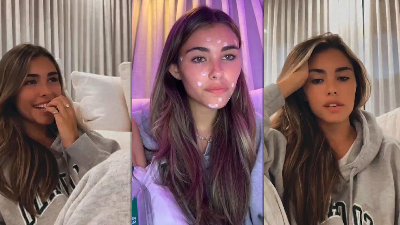Madison Beer's Instagram Live Stream from July 21th 2020.