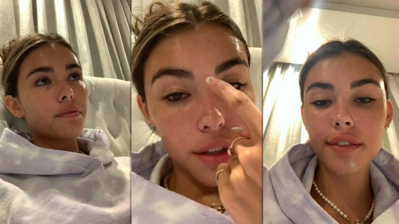 Madison Beer's Instagram Live Stream from July 22th 2020.