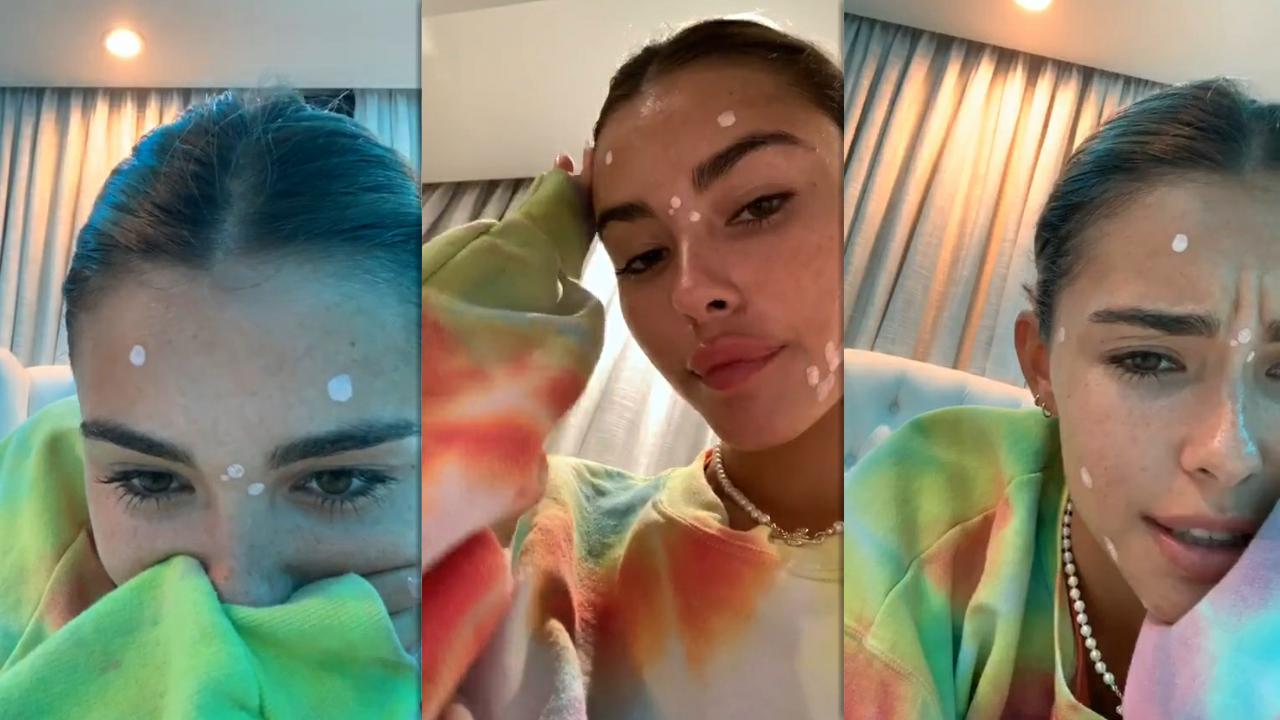 Madison Beer's Instagram Live Stream from July 26th 2020.