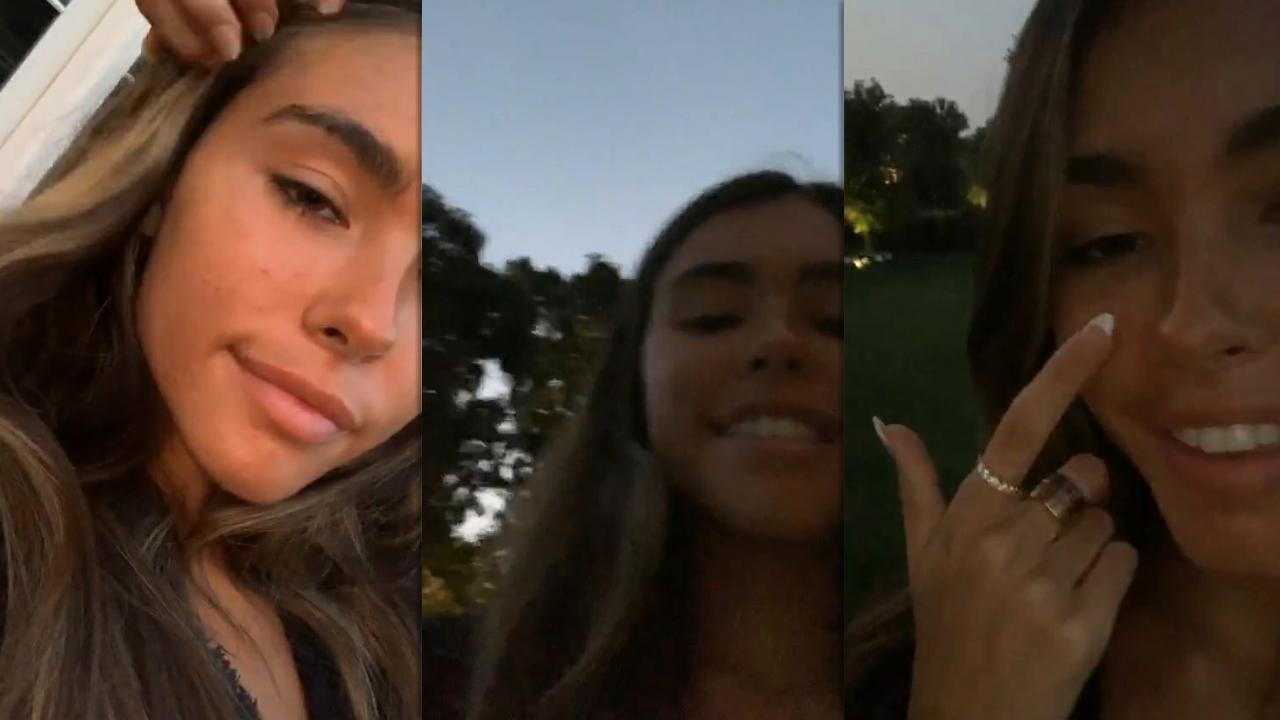 Madison Beer's Instagram Live Stream from July 2nd 2020.