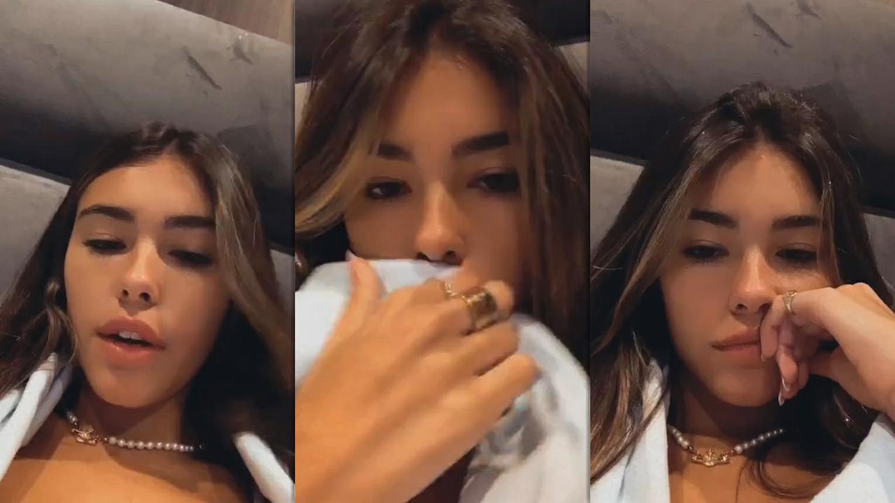 Madison Beer's Instagram Live Stream from July 7th 2020.