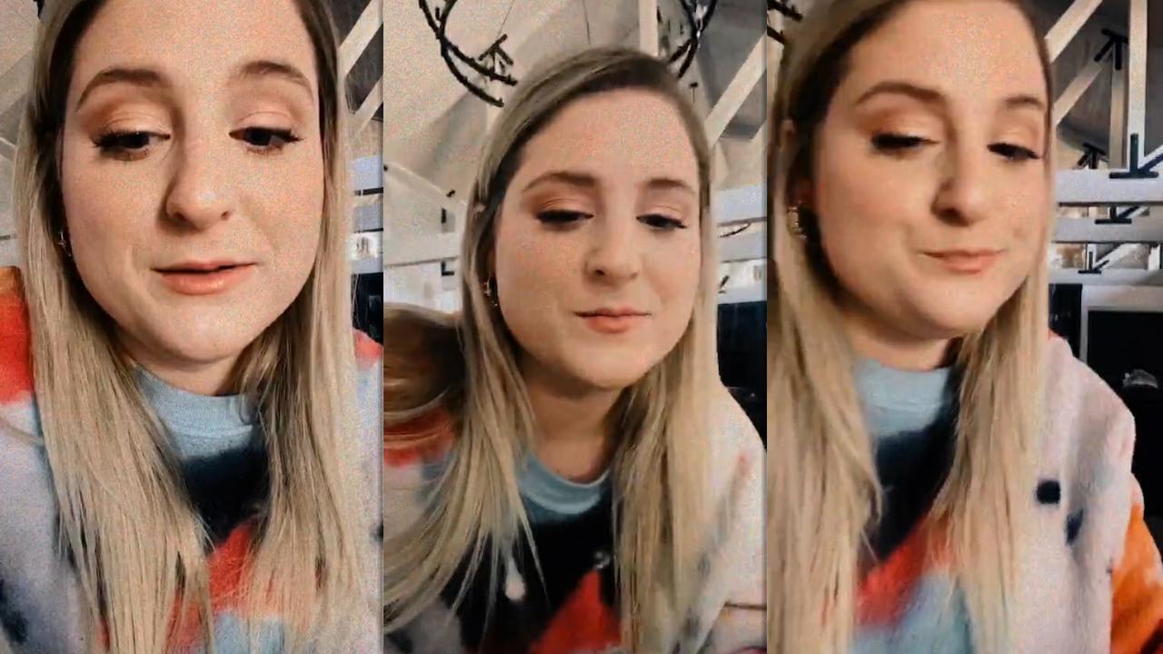 Meghan Trainor's Instagram Live Stream from July 10th 2020.