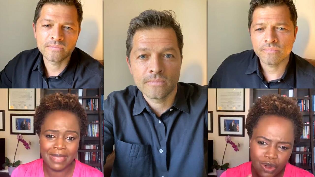 Misha Collins' Instagram Live Stream from July 6th 2020.