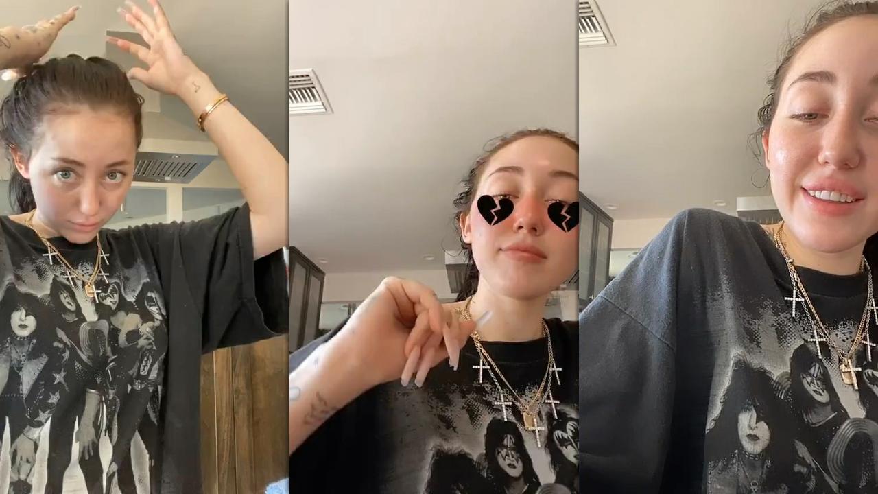 Noah Cyrus Instagram Live Stream from July 11th 2020.