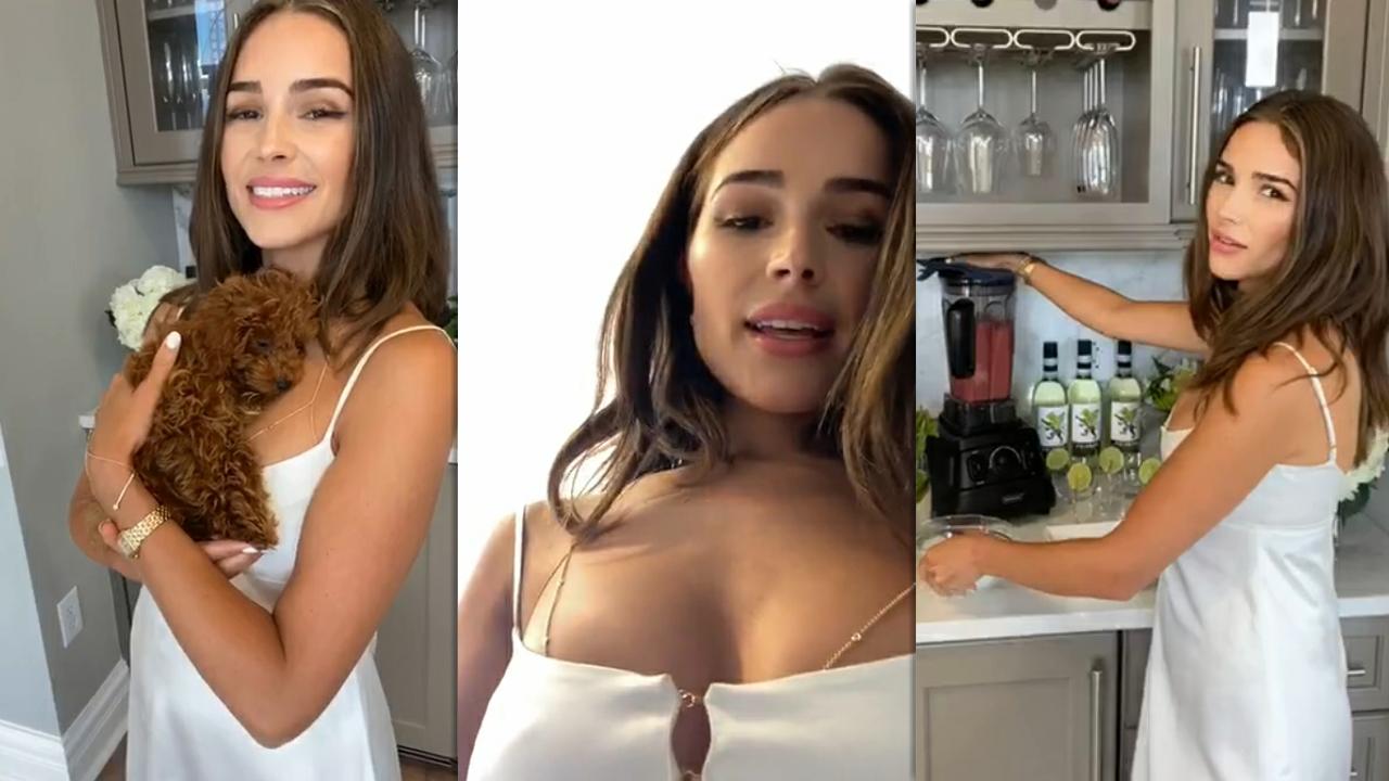 Olivia Culpo's Instagram Live Stream from July 25th 2020.