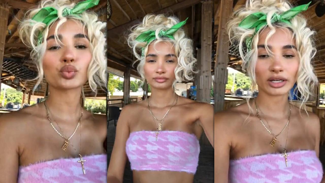 Pia Mia Perez's Instagram Live Stream from July 22th 2020.