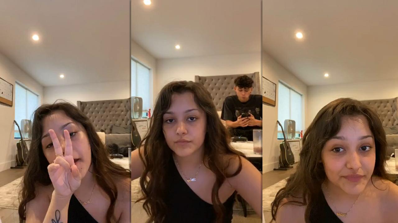 Hailey Orona's Instagram Live Stream from July 16th 2020.