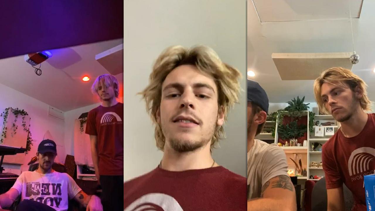 Ross Lynch's Instagram Live Stream from July 10th 2020.