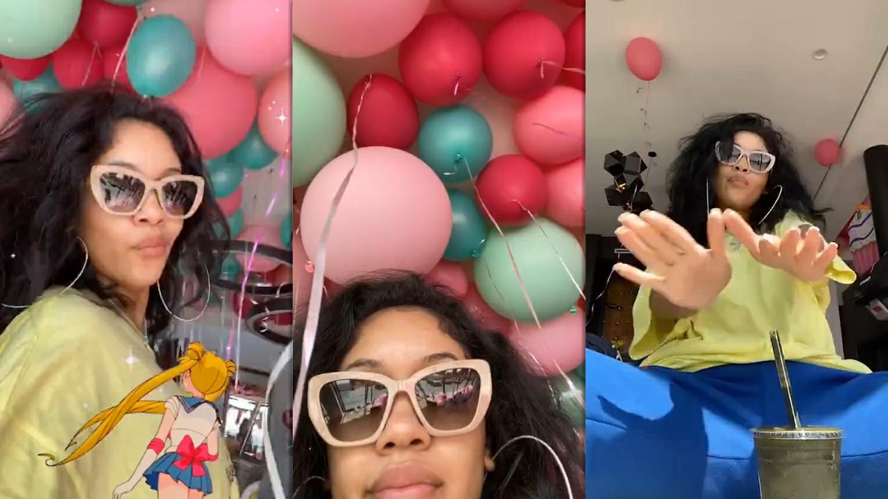Saweetie's Instagram Live Stream from July 22th 2020.