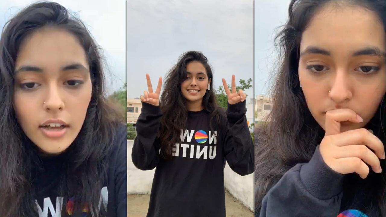Shivani Paliwal's Instagram Live Stream from July 24th 2020.