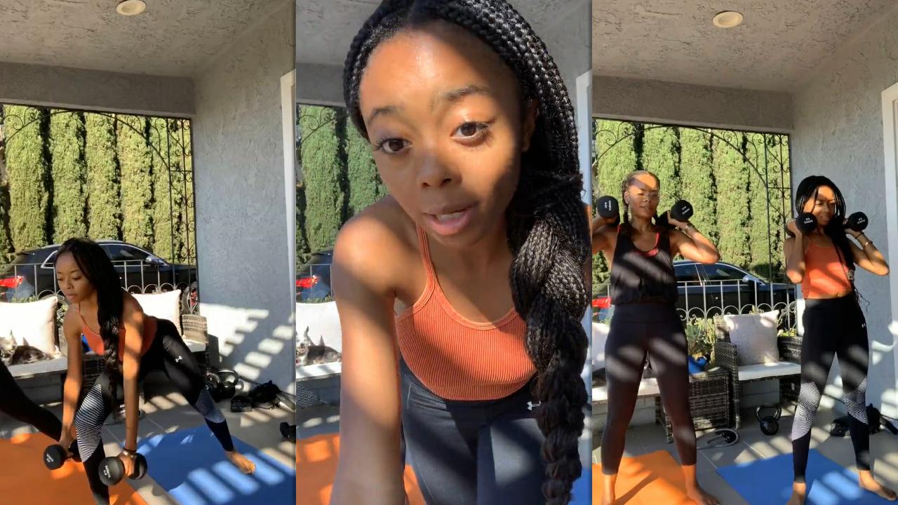 Skai Jackson | Instagram Live Stream | 16 July 2020 | IG LIVE's TV