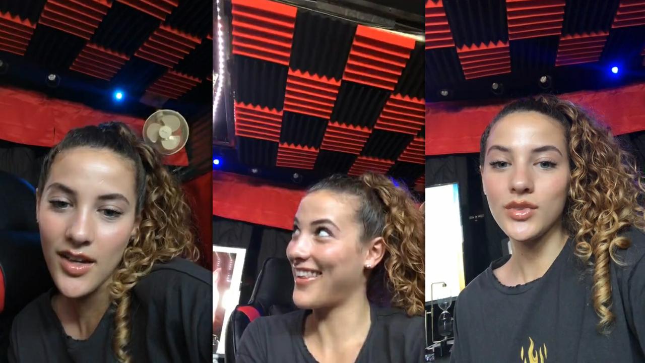 Sofie Dossi's Instagram Live Stream from July 7th 2020.