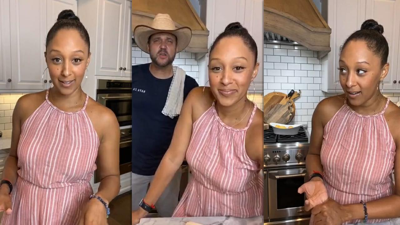 Tamera Mowry's Instagram Live Stream from July 10th 2020.