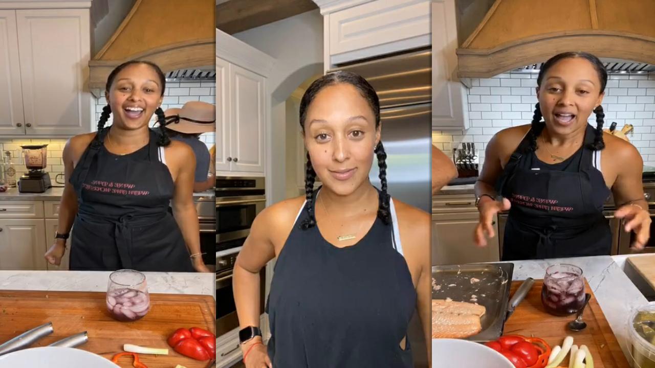 Tamera Mowry's Instagram Live Stream from July 29th 2020.