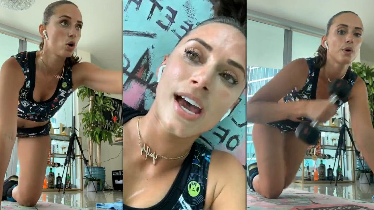 YesJulz's Instagram Live Stream from July 9th 2020.