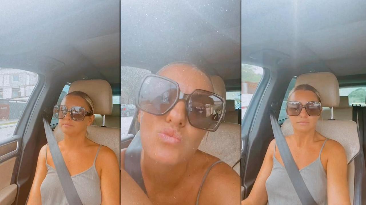 Alexandra Stan's Instagram Live Stream from August 15th 2020.