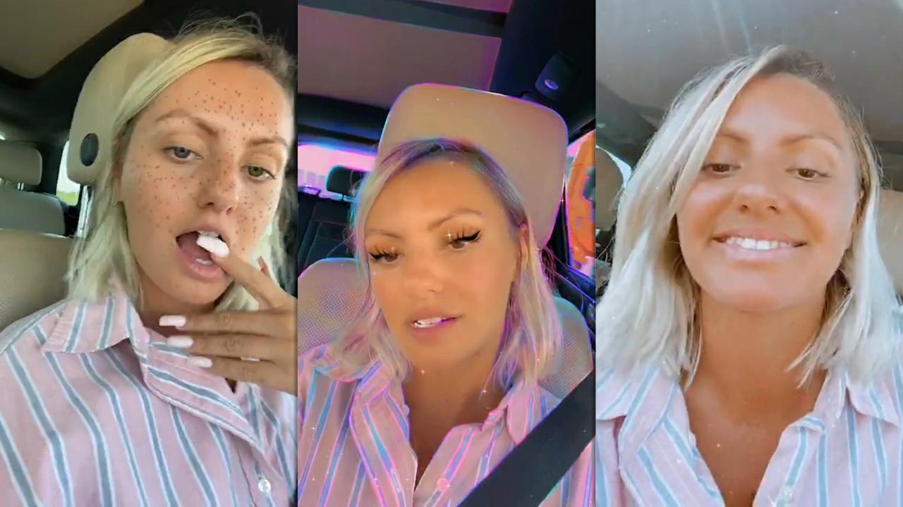 Alexandra Stan's Instagram Live Stream from August 7th 2020.