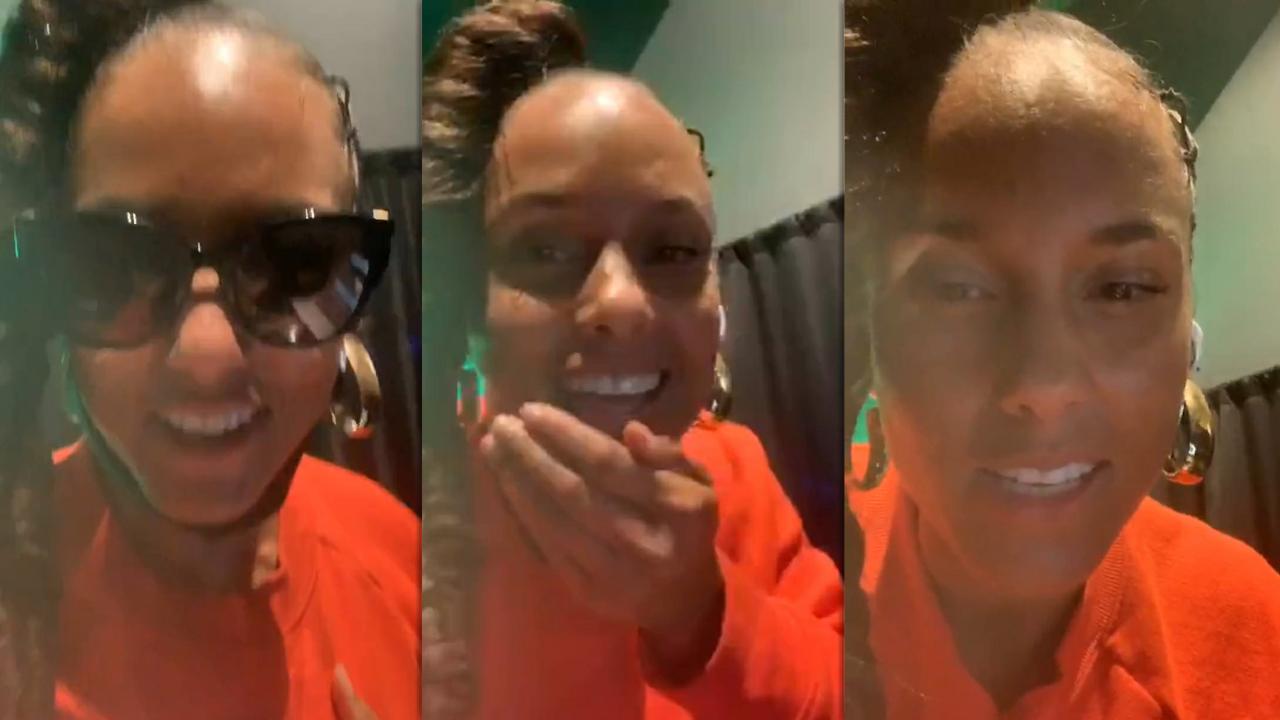 Alicia Keys' Instagram Live Stream from August 13th 2020.