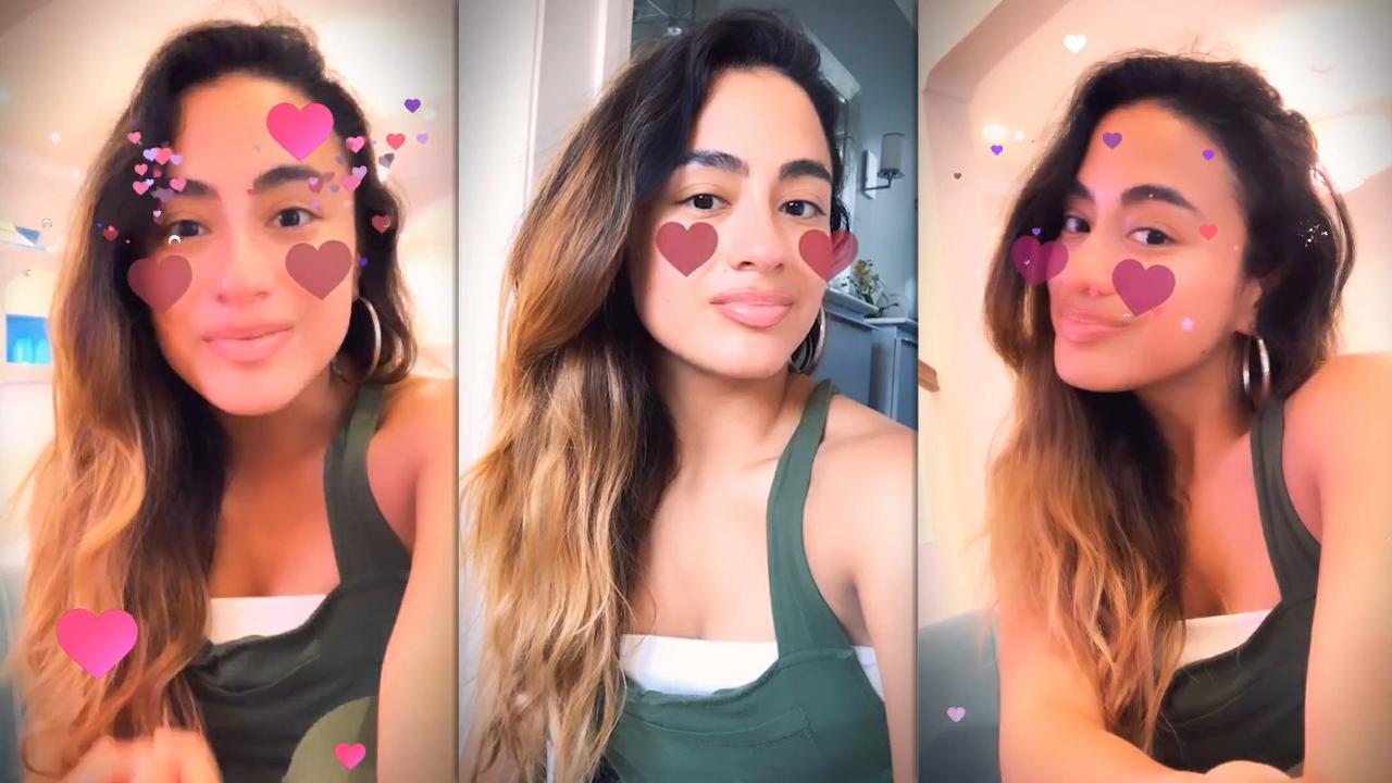 Ally Brooke's Instagram Live Stream August 3rd 2020.