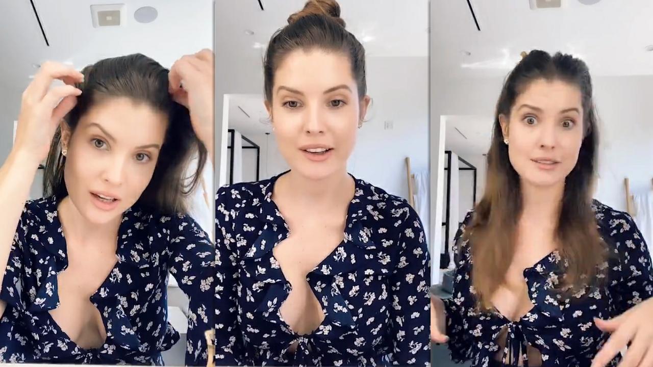 Amanda Cerny's Instagram Live Stream from August 10th 2020.
