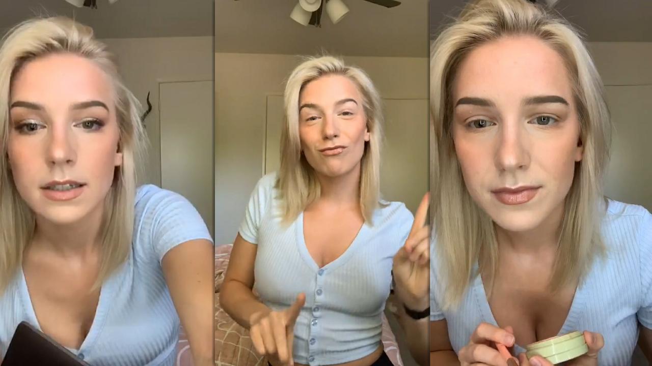 Courtney Miller's Instagram Live Stream from August 12th 2020. 