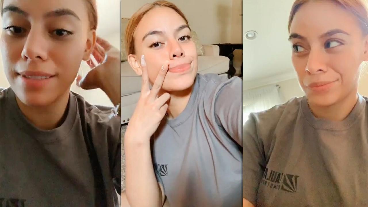 Dinah Jane's Instagram Live Stream from August 19th 2020.