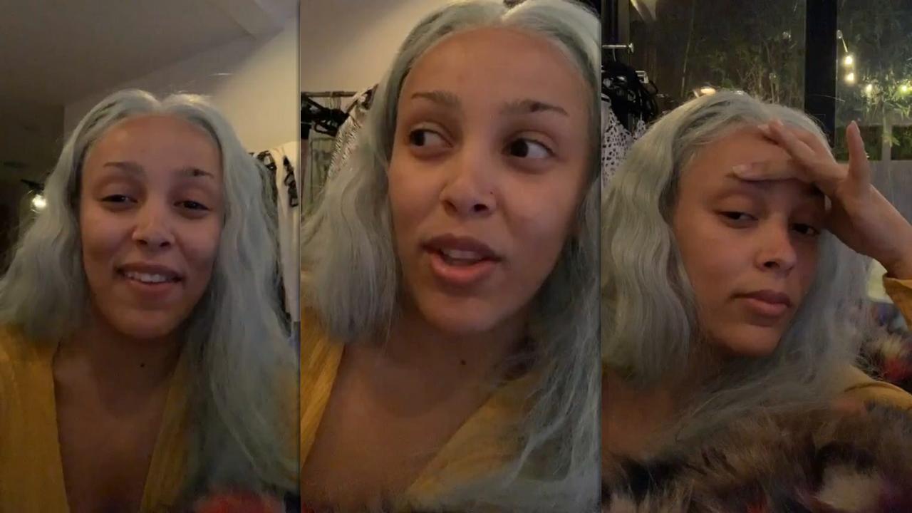 Doja Cat's Instagram Live Stream from August 10th 2020.