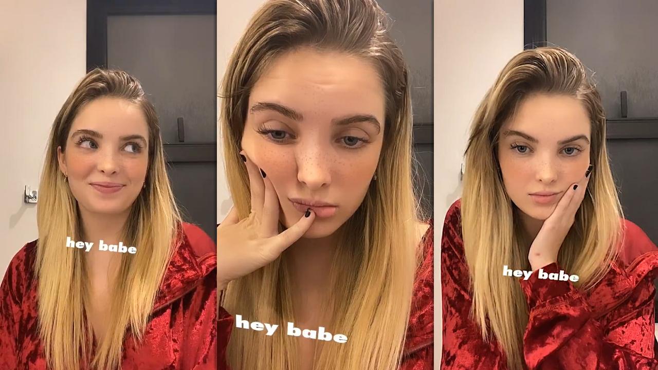 Giovanna Chaves Instagram Live Stream from August 9th 2020.