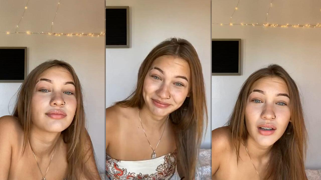 Hali'a Beamer's Instagram Live Stream from August 20th 2020.