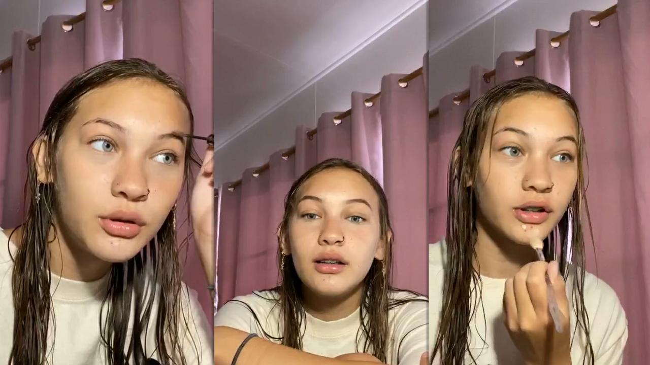 Hali'a Beamer's Instagram Live Stream from August 6th 2020.