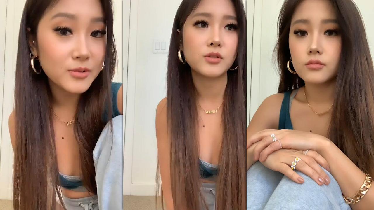 Heyoon Jeong's Instagram Live Stream from August 2nd 2020.