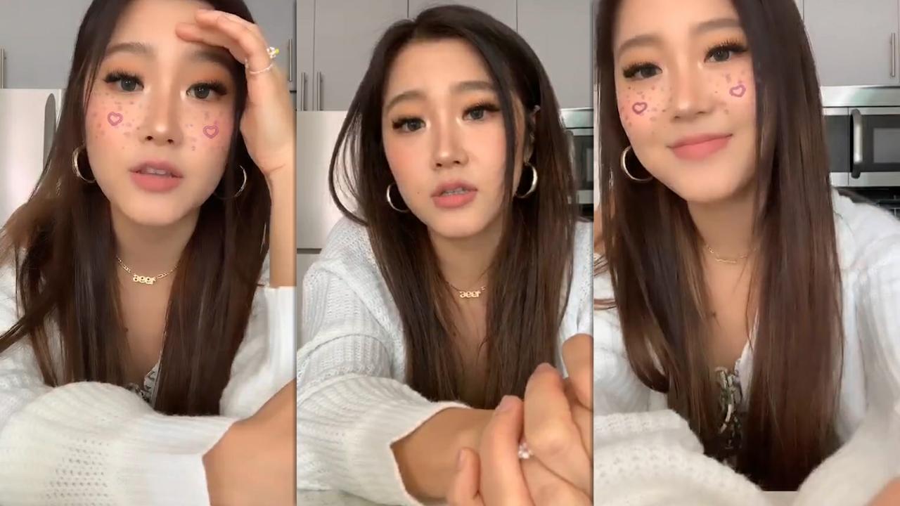 Heyoon Jeong's Instagram Live Stream from August 7th 2020.