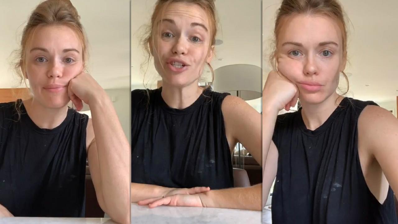 Holland Roden's Instagram Live Stream from August 28th 2020.