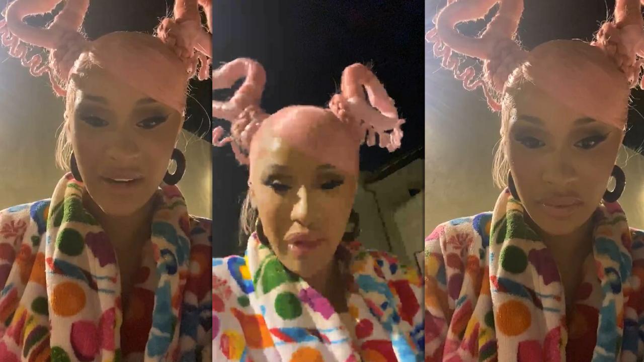 Cardi B's Instagram Live Stream from August 25th 2020.